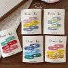 New Korean version sweet and colorful checkered "Bye-bye" clip for girls, side bangs with broken hair and dopamine children's hair accessory for girls Specification image